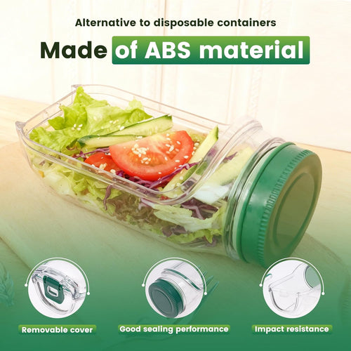 Bocal à Salade Pratique